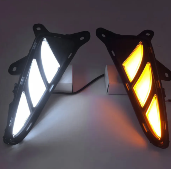  KEEN Hot Sale C-HR Daytime Running Led DRL Fog Lights for 2017-2018 Toyota CHR 2017-2018 Driving Lamp Turning