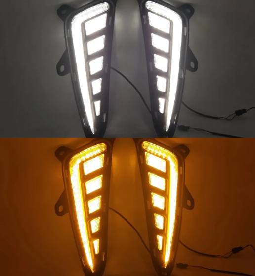  KEEN Hot Sale LED Daytime Running Lamp for Toyota CHR 2017-2018 Turn Signal Fog Lamp Cover Head Lights