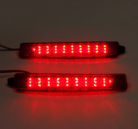 KEEN 12V Auto Part Rear Bumper Light for Cadillac SRX 2010-2015 Tail Lamp Brake Parking Signal Reflector Fog Lights