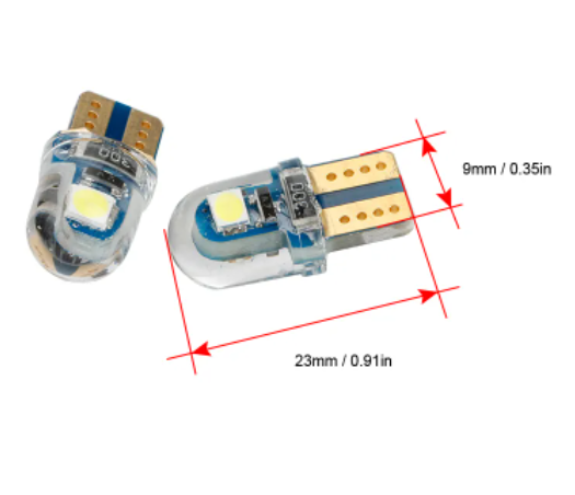 KEEN Car T10 LED Lamp Car Lights 5050 8SMD 12V Automobile Clearance Parking Lights Interior Dome Reading Lamp W5W t10