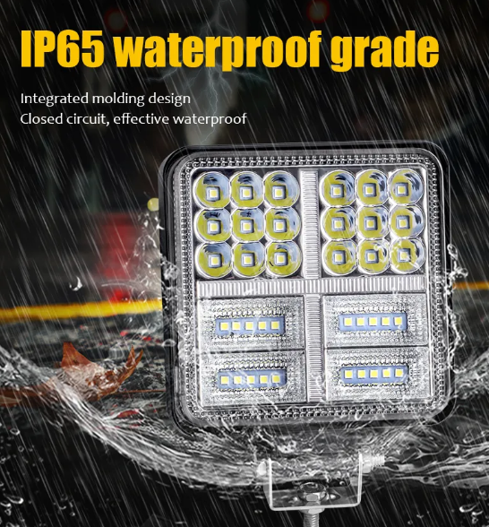 KEEN 177W Square Led Work Light For Truck SUV 4WD 4x4 Boat ATV Jeep Car Tractor Flash Spotlight DRL Headlight