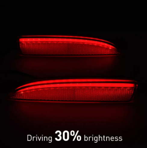 KEEN Hot Sale 12V Rear Bumper Reflectors Light for Mazda 3/5/6 Atenza 2014 2015 2016 Tail Light Brake Parking Signal Lights