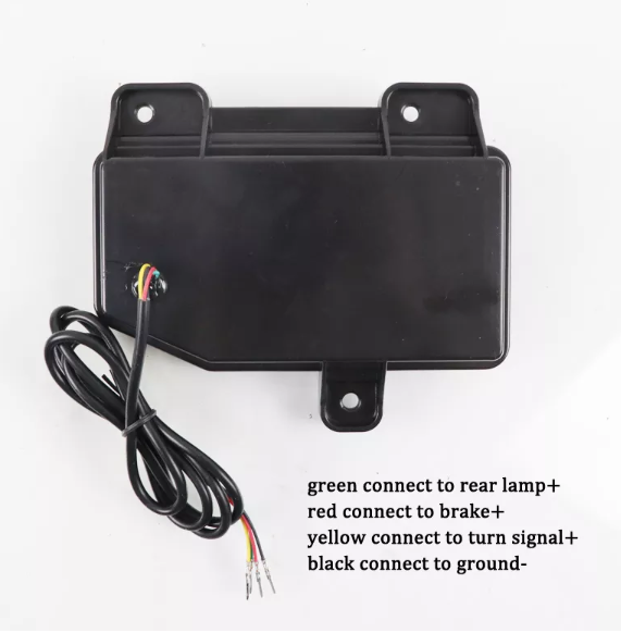 KEEN 12V LED Bumper Light For Jeep Gladiator 2019-2022 Tail Lamp Brake Light Dynamic Turn Signal Reflector Rear Fog Lam 