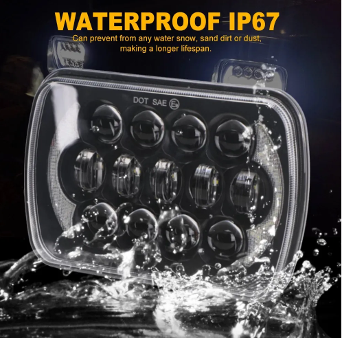  KEEN Led 7 inch LED Headlight for JEEP Wrangler 4x4 Truck OffRoad High low Beam Work Light White 6000K Headlamp