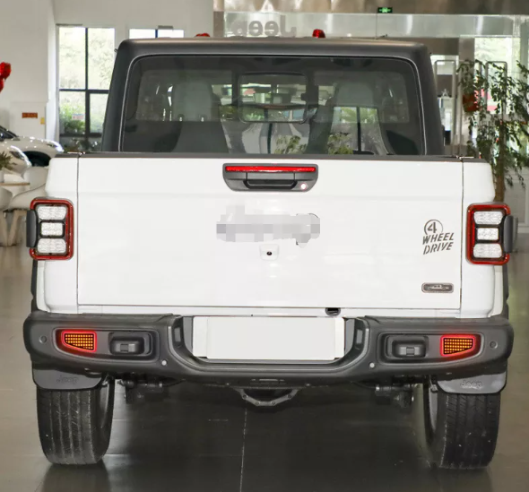 KEEN 12V LED Bumper Light For Jeep Gladiator 2019-2022 Tail Lamp Brake Light Dynamic Turn Signal Reflector Rear Fog Lam 