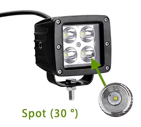 KEEN 3inch 20w Led Work Light for Truck Tractor SUV 4x4 Off Road Pod Lights Driving Fog Lamp Car Spotlight