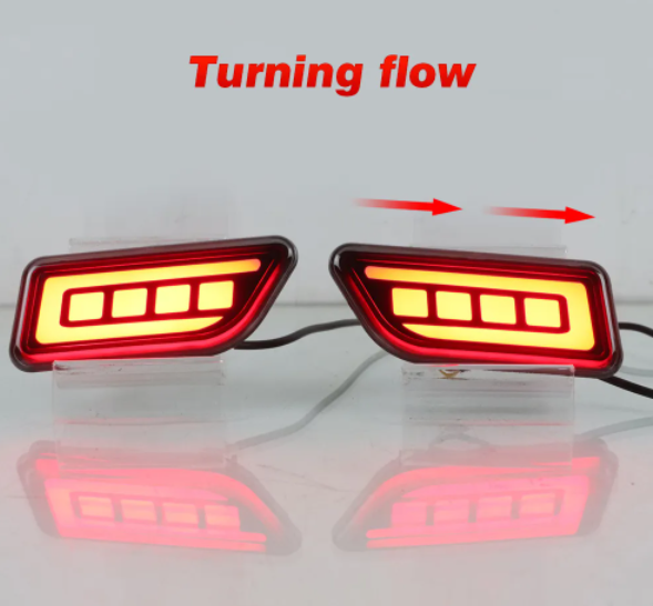 KEEN Rear Bumper Light for Toyota Bezza Ativa Alra Perodua 2020-2022 Taillights Flow Turn Signal Brake Warning Reflector Lamp