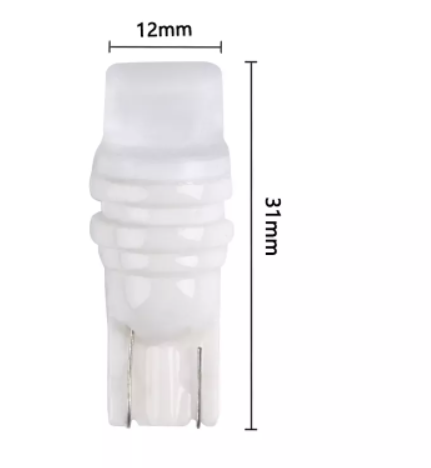 KEEN High Quality led Bulb Ceramic T10 2835 3SMD Interior Lamp W5W Clearance Wedge Parking Lights Trunk Side Door Lamp