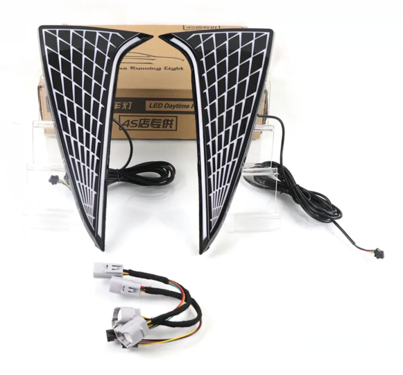 KEEN Car Rear Bumper Pillar Light for Toyota Granvia Sienna 2021 2022 2023 Tail Lamp with Flow Turn Signal Brake Stop Lights