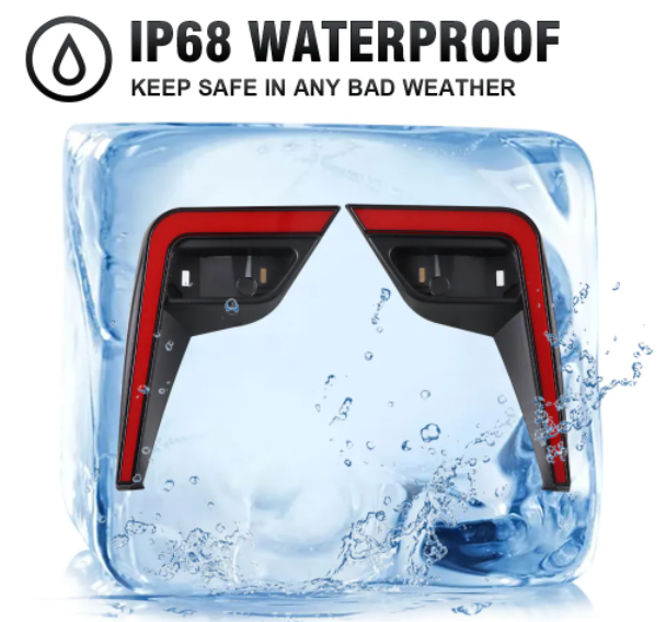 KEEN 12V Rear Bumper Light for Toyota Perodua Bezza Alra Ativa 2020-2022 Tail Lamp Flow Turn Signal Brake Reflector Lights