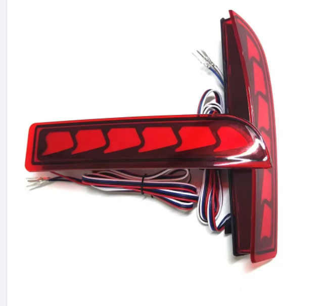 KEEN 12V Led Tail Light for Toyota Rav4 Estima Ipsum Gaia Rear Bumper Light Brake Dynamic Turn Signal Reflector Fog Lamp