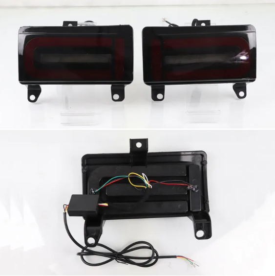 KEEN LED Rear Bumper Reflector Light for Toyota FJ Cruiser 2007-2020 2021 2022 Taillight Brake Reverse Lamp Turn Signal Light