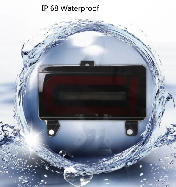 KEEN LED Rear Bumper Reflector Light for Toyota FJ Cruiser 2007-2020 2021 2022 Taillight Brake Reverse Lamp Turn Signal Light