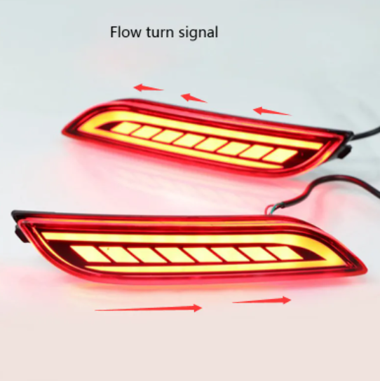 KEEN 12V led Rear Bumper Light for Toyota Camry 2018-2018 Tail Lamp with Turn Signal Brake Parking LED Reflectors