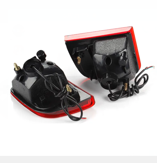  KEEN led Rear Bumper Reflectors Light for Toyota Land Cruiser LC200 FJ200 2008-2018 Tail Lamp Brake Parking Lights