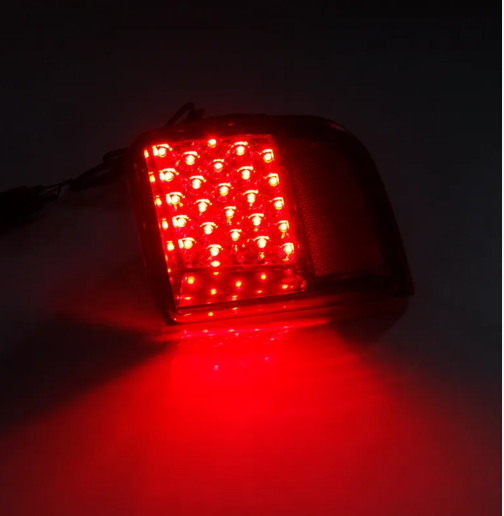  KEEN led Rear Bumper Reflectors Light for Toyota Land Cruiser LC200 FJ200 2008-2018 Tail Lamp Brake Parking Lights