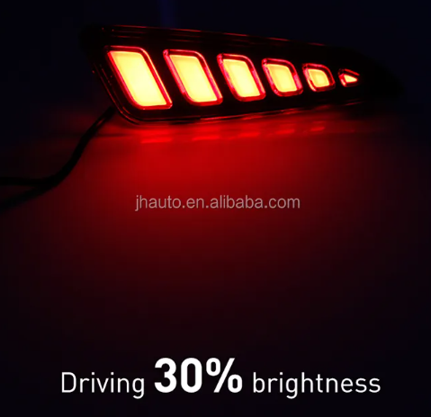 KEEN Hot Sale led Tail Light for Toyota CHR C-HR 2018-2020 Rear Bumper Fog Light Brake Parking Reflectors Lamp