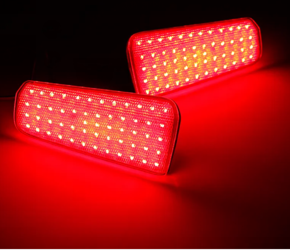 KEEN LED Tail Light Rear Bumper Light for Toyota Alphard 30 Series led Brake Lamp rear Fog Lights Reflectors