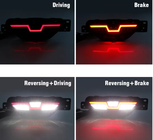  KEEN LED Bumper Light for Toyota CHR 2018 2019 2020 Car Tail led Parking Brake Reverse Lamp Rear Driving Fog light