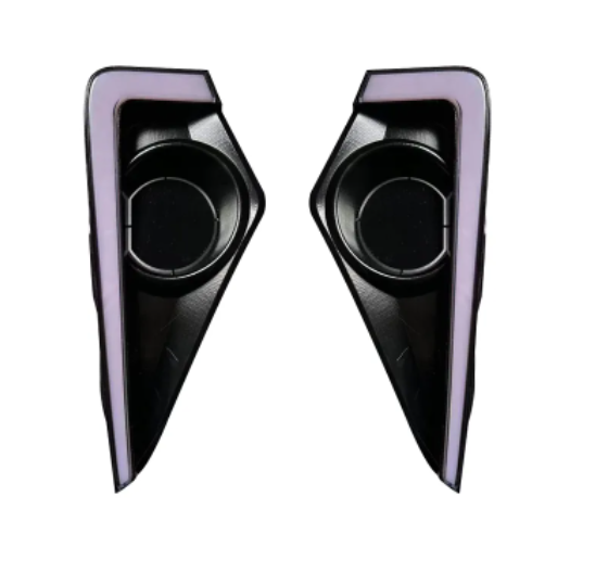 KEEN Car LED Daytime Running Light for Toyota Veloz 2021 2022 2023 DRL with Dynamic Amber Turn Signal Fog Lamp