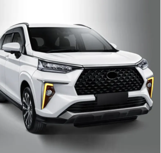 KEEN Car LED Daytime Running Light for Toyota Veloz 2021 2022 2023 DRL with Dynamic Amber Turn Signal Fog Lamp