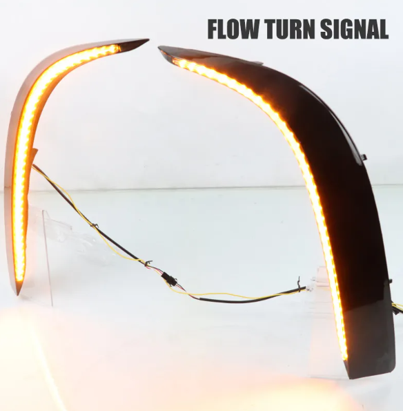 KEEN 12V led Daytime Running Light for Toyota Highlander XSE 2021 2022 Drl Flow Turning LED Auto Fog Lamp Daylight