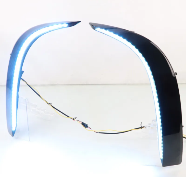 KEEN 12V led Daytime Running Light for Toyota Highlander XSE 2021 2022 Drl Flow Turning LED Auto Fog Lamp Daylight