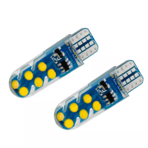 KEEN T10 led Silicone 12SMD Car Width Indicator Light Interior Reading Lamp 12v W5W Clearance Parking Lamp