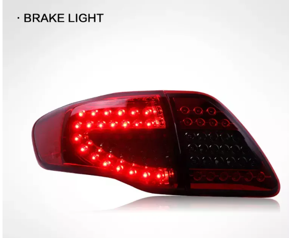 KEEN 12V Tail Light for Toyota Corolla 2007 2008 2009 2010 Tail Lamp Assembly Rear Foglight Brake Turn Signal Lights