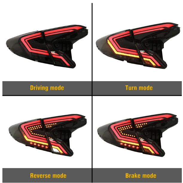 KEEN led Tail Light for Toyota C-HR CHR IZOA 2018 2019 2020 Taillight Assembly Flow Turn Signal Brake Reverse Rear Fog Lamp