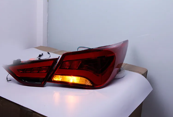  KEEN 12V led Tail Light for Hyundai Sonata 2012 2013 2014 2015 2016 Taillight Assembly Rear Brake Turn Signal Reverse Fog Lamp