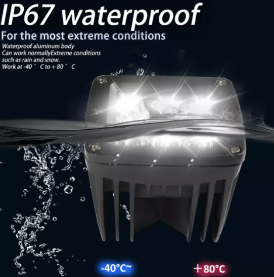 KEEN High Power 3inch 48W Square Work Light for Truck SUV 4x4 ATV Trailer Car Spot Flood Lights Offroad Driving Fog Lamp LED Bar  