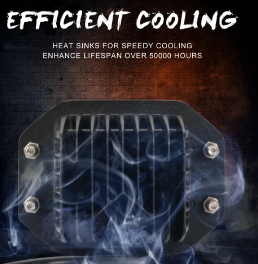 KEEN 5 inch LED Light 39W Flush Mount Led Work Light for 4x4 Off road ATV Jeep Tractor Offroad 12-36V Headlight Spot Flood Lamp