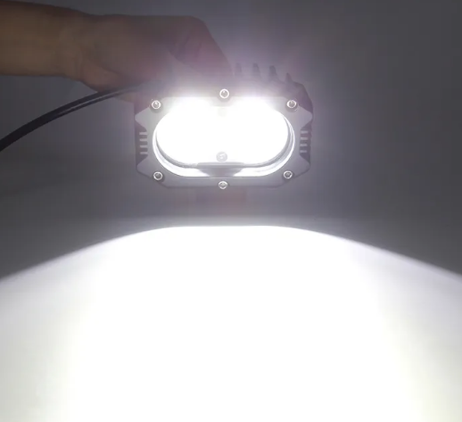 KEEN Super Brightness 50W led Headlight for Motorcycle Car Truck Trailer 12-60V Work Lights Mini Offroad Flood Lamp