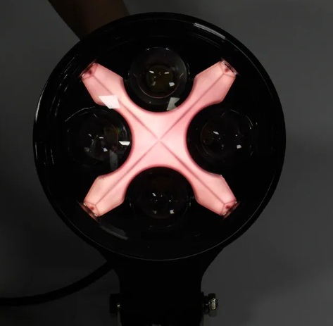 KEEN 6 Inch Angle Eye Car Spotlight 40W Work Lights Halo DRL Driving Headlamp for Motorcycle Offroad Truck Tractor Boat Trailer