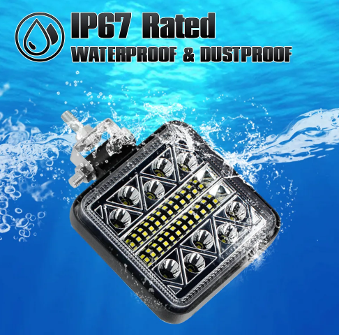  KEEN Waterproof 108W led Offroad Work led for ATV 4X4 SUV Marine Motorcycle White Strobe Light Spotlights
