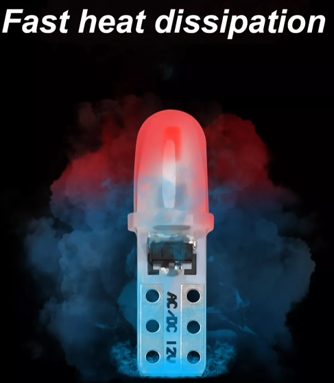 KEEN T5 Led 3014 2SMD Auto LED Lamp Car Dashboard Instrument Light Bulb Interior Indicator Lights Bulb Accessories