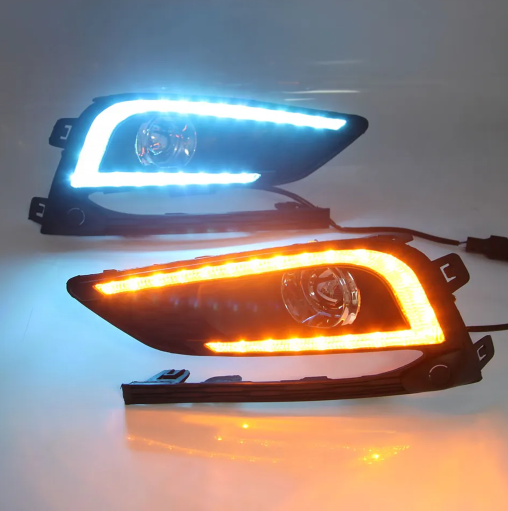 KEEN Auto led for Chevrolet Cruze 2015-2017 U-shape LED DRL Car Light Daytime Running Light Fog Light Cover LED