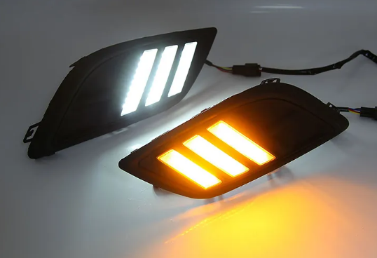   KEEN led Daytime Running Light for Chevrolet Sail 3 2014-2017 DRL Fog Lamp led with Turn Signal Headlight