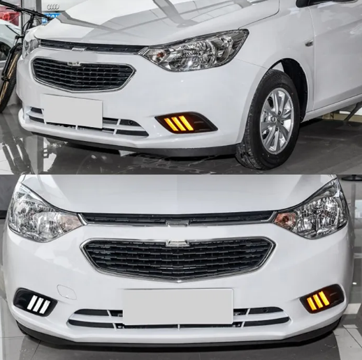   KEEN led Daytime Running Light for Chevrolet Sail 3 2014-2017 DRL Fog Lamp led with Turn Signal Headlight