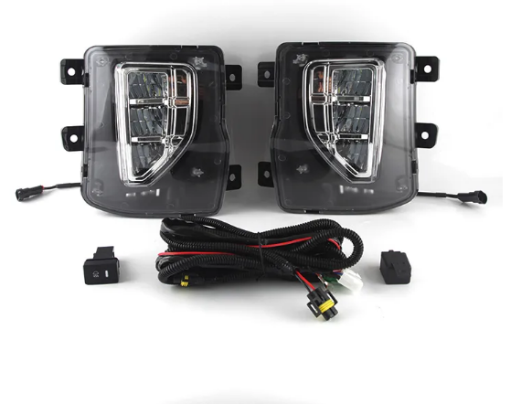 KEEN New Driving Fog Light for Chevrolet Chevy Silverado 2016-2018 Front Fog Lamp DRL Headlights