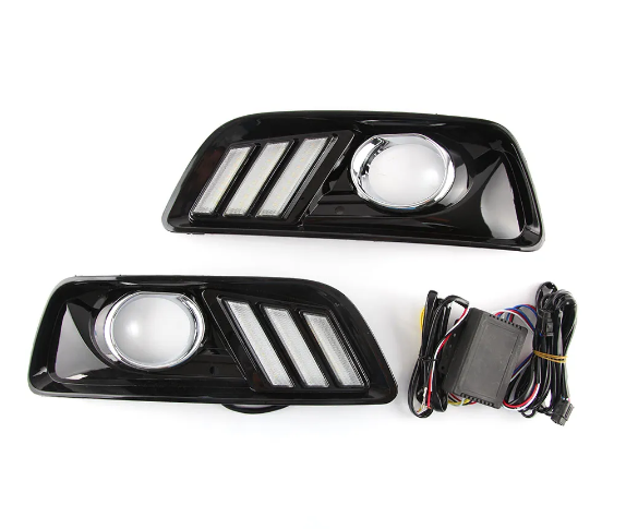  KEEN Auto Led Daytime Running Light for Chevrolet Malibu 2011-2013 2014 2015 DRL with Flowing Turn Signal Fog Lamp Cover Lights
