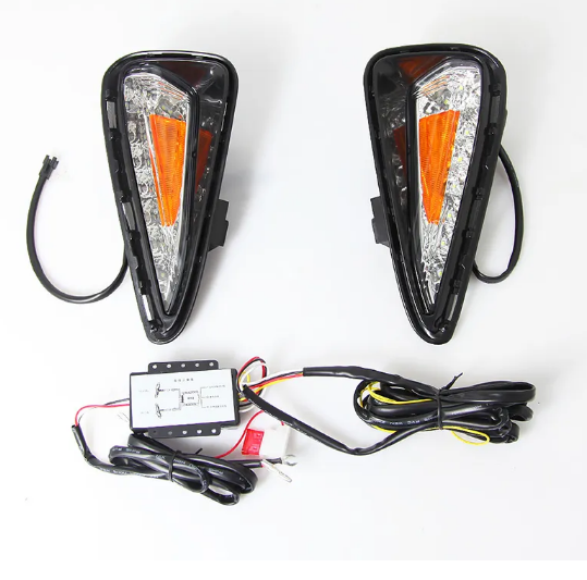   KEEN Waterproof Daytime Running Lamp for Toyota Camry 2015 2016 Car Fog Lamp LED DRL with Turn Signal Car Turning