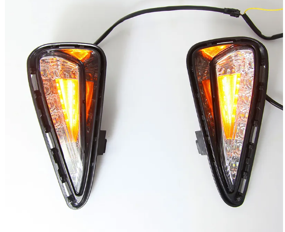   KEEN Waterproof Daytime Running Lamp for Toyota Camry 2015 2016 Car Fog Lamp LED DRL with Turn Signal Car Turning