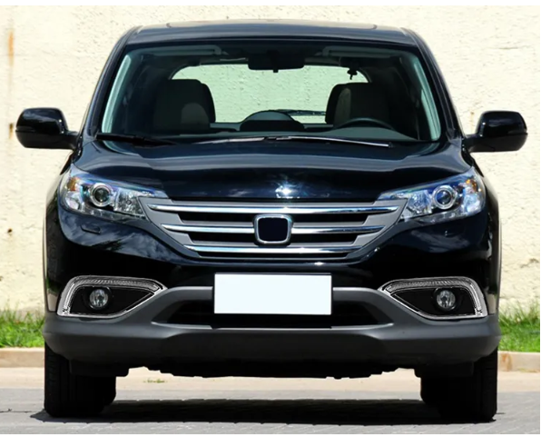 KEEN 12V Waterproof DRL for Honda CRV 2014-2016 LED Daytime Running Light With Amber Turn Signal Car Fog Lamp