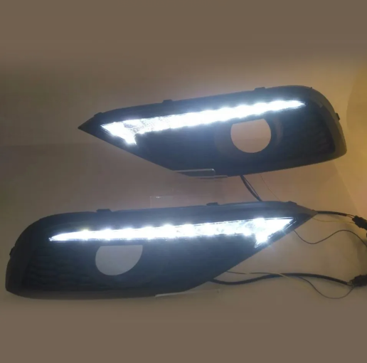  KEEN Hot Sale 12V Car DRL for Honda CRV 2012 2013 2014 Daytime Running light Fog Lamp Cover Headlight Auto Light