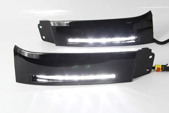 KEEN Car Front Bumper Daytime Running Light For Toyota Tundra 2008-2013 Sequoia DRL Driving Fog Lamp Head Lights