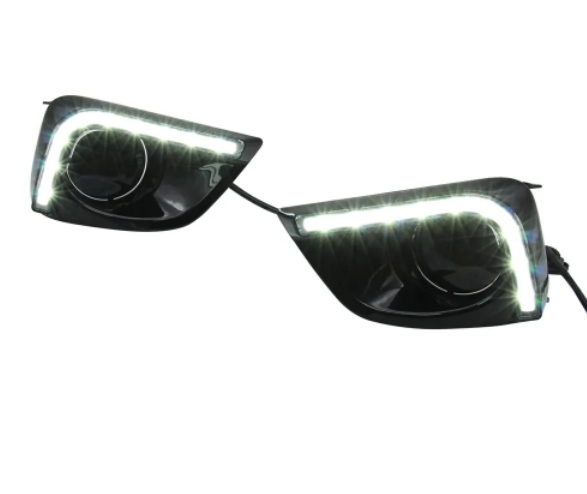 KEEN led DRL Daytime Running Light for Toyota Vios 2014-2016 Driving Fog Lights with Turn Signal Head Lamp