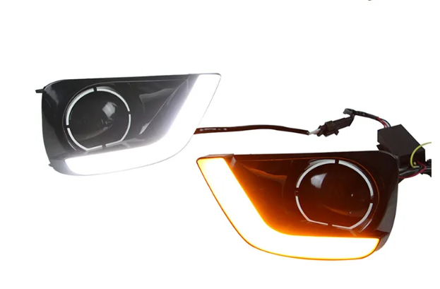 KEEN Car Light for 2014 2015 2016 Toyota Vios Daytime Running Lights DRL Fog Lamp Cover LED