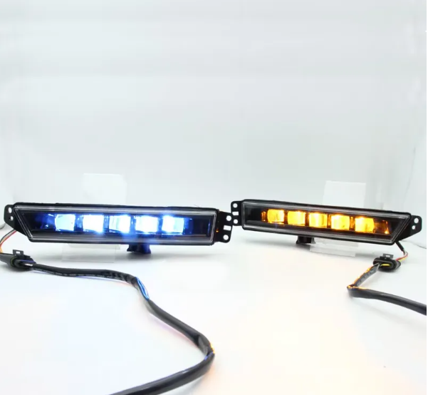  KEEN Car Led DRL for Honda HR-V HRV Vezel 2022 2023 Daytime Running Light Flow Turn Signal Fog Lamp Cover Lamp Car Head Lights